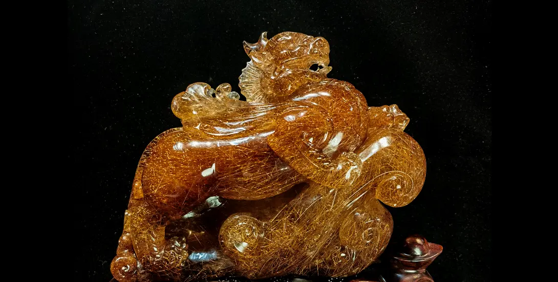 紫兔毛水晶功效